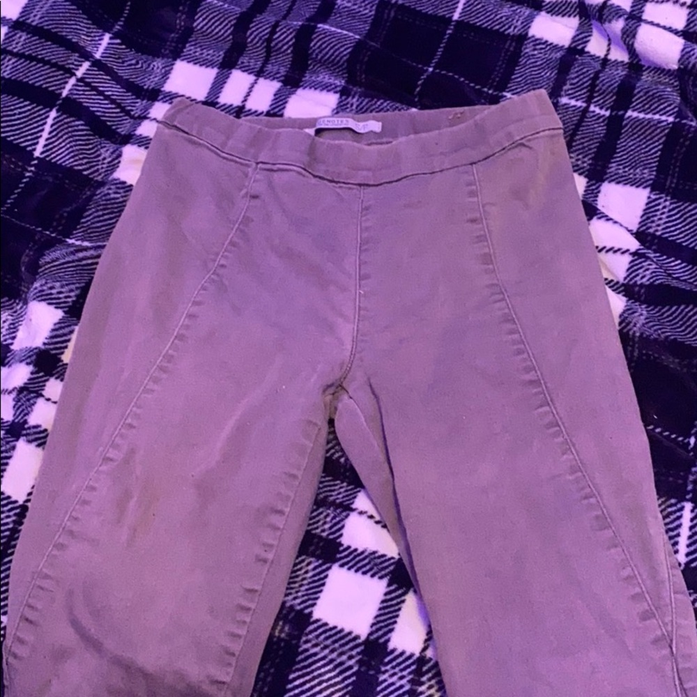 Grey jeans